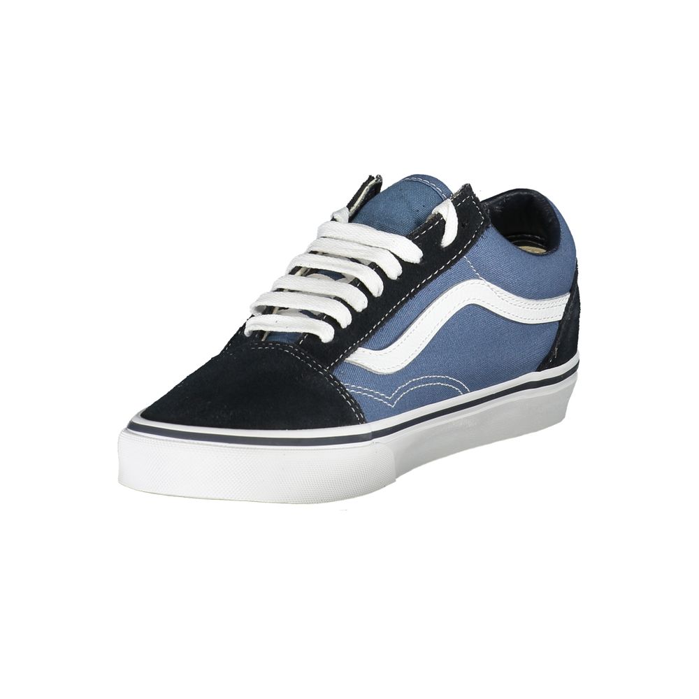 Vans Blue Leather Men Sneaker Vans