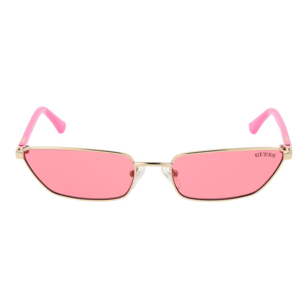 Guess Gold Metal Sunglasses Guess