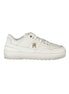 Tommy Hilfiger White Leather Women Sneaker Tommy Hilfiger