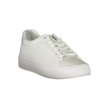Calvin Klein Bianco Pelle Women Sneaker