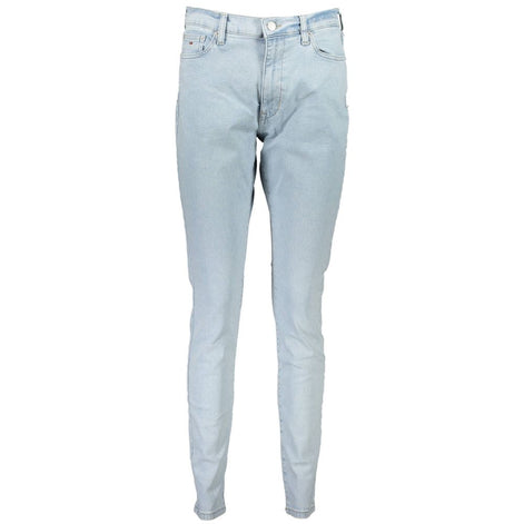 Tommy Hilfiger Blue Cotton Women Jeans Tommy Hilfiger