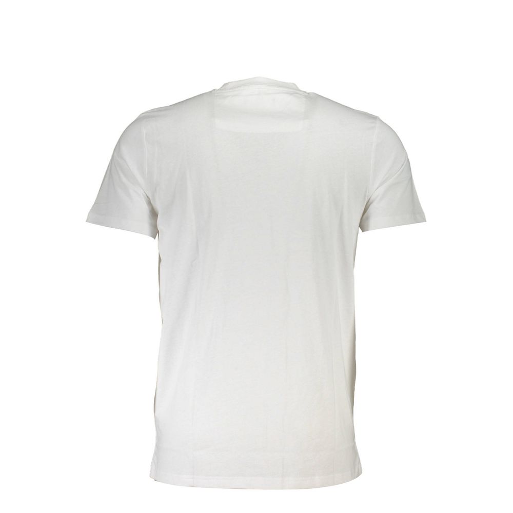 Cavalli Class White Cotton Men's T-Shirt Cavalli Class