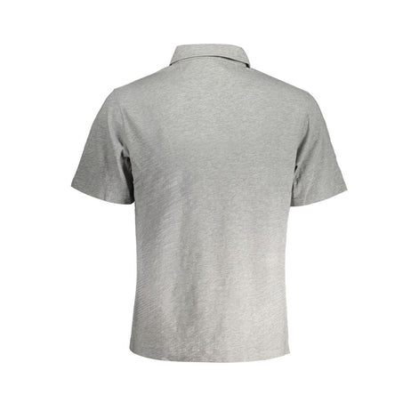 La Martina Grigio Cotton Men Polo Shirt La Martina