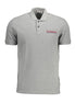 Napapijri Brown Cotton Men Polo Shirt Napapijri