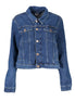 Tommy Hilfiger Blue Cotton Women Jacket Tommy Hilfiger