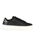 Tommy Hilfiger Black Leather Women Sneaker Tommy Hilfiger