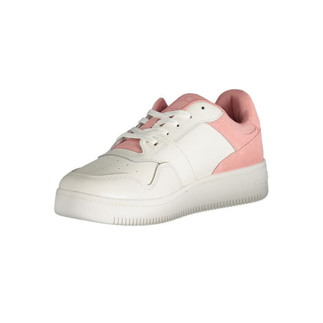 Tommy Hilfiger Pink Polyester Sneaker Tommy Hilfiger