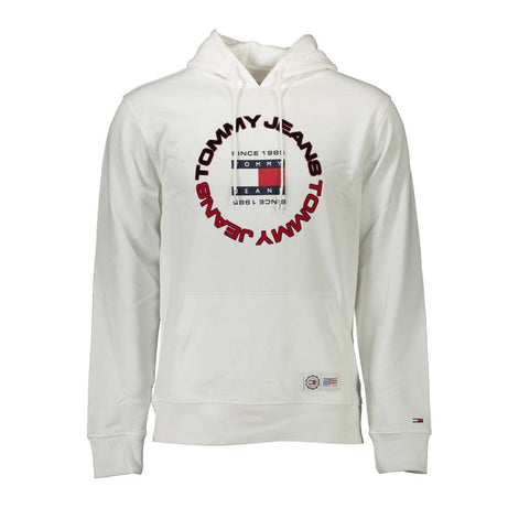 Tommy Hilfiger White Cotton Men Sweater Tommy Hilfiger
