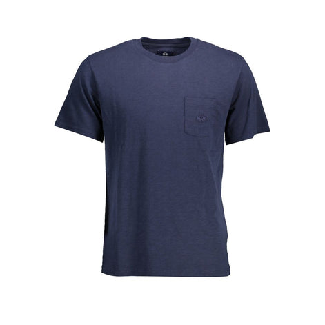 La Martina Blue Cotton Men's T-Shirt La Martina