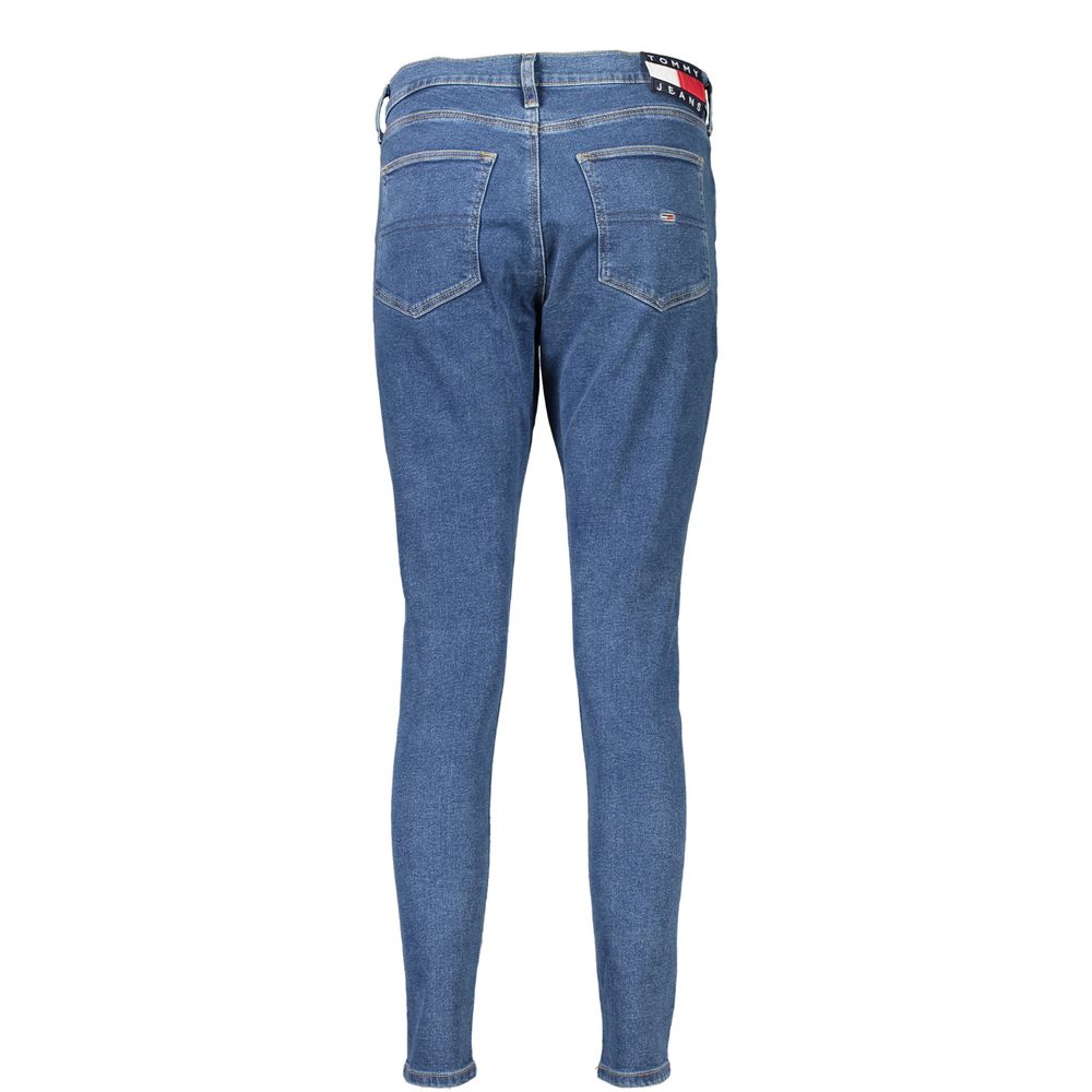 Tommy Hilfiger Blue Cotton Women's Skinny Jean Tommy Hilfiger