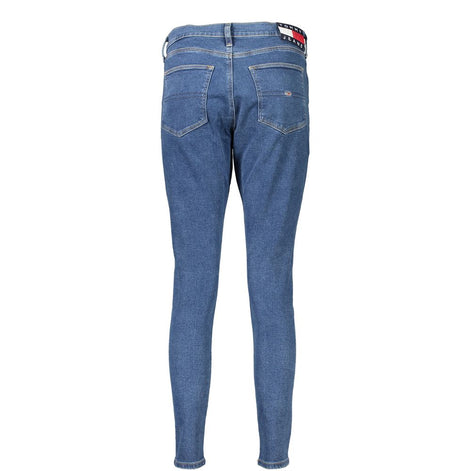 Tommy Hilfiger Blue Cotton Women's Skinny Jean Tommy Hilfiger