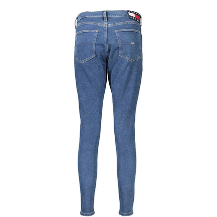 Tommy Hilfiger Blue Cotton Women Jeans Tommy Hilfiger