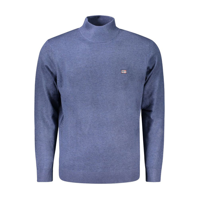 Norway 1963 Blue Polyamide Men's Sweater Norway 1963