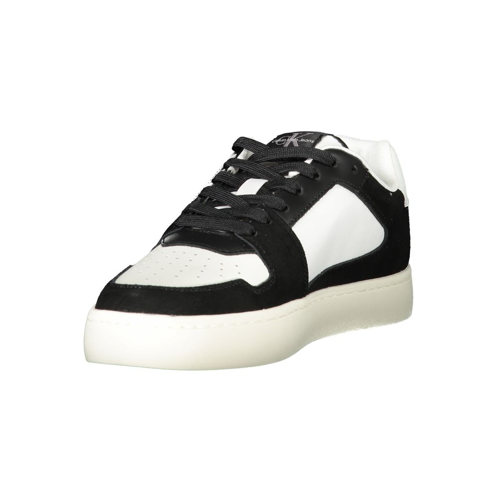 Calvin Klein White Leather Men Sneaker Calvin Klein