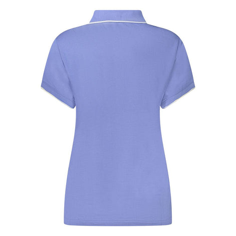 North Sails Blue Cotton Women Polo Shirt North Sails