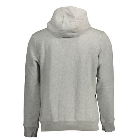 Napapijri Gray Cotton Men's Hoodie Napapijri