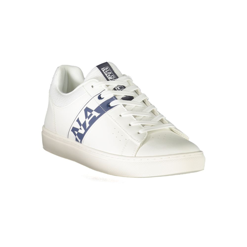 Napapijri White Leather Men's Sneaker Napapijri