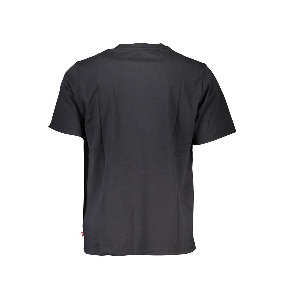 Levi's Black Cotton Men T-Shirt Levi's