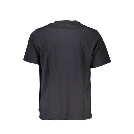 Levi's Black Cotton Men T-Shirt Levi's