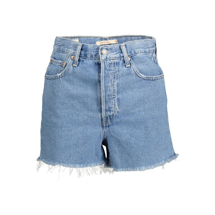 Levi's Blue Cotton Women Shorts Levi's