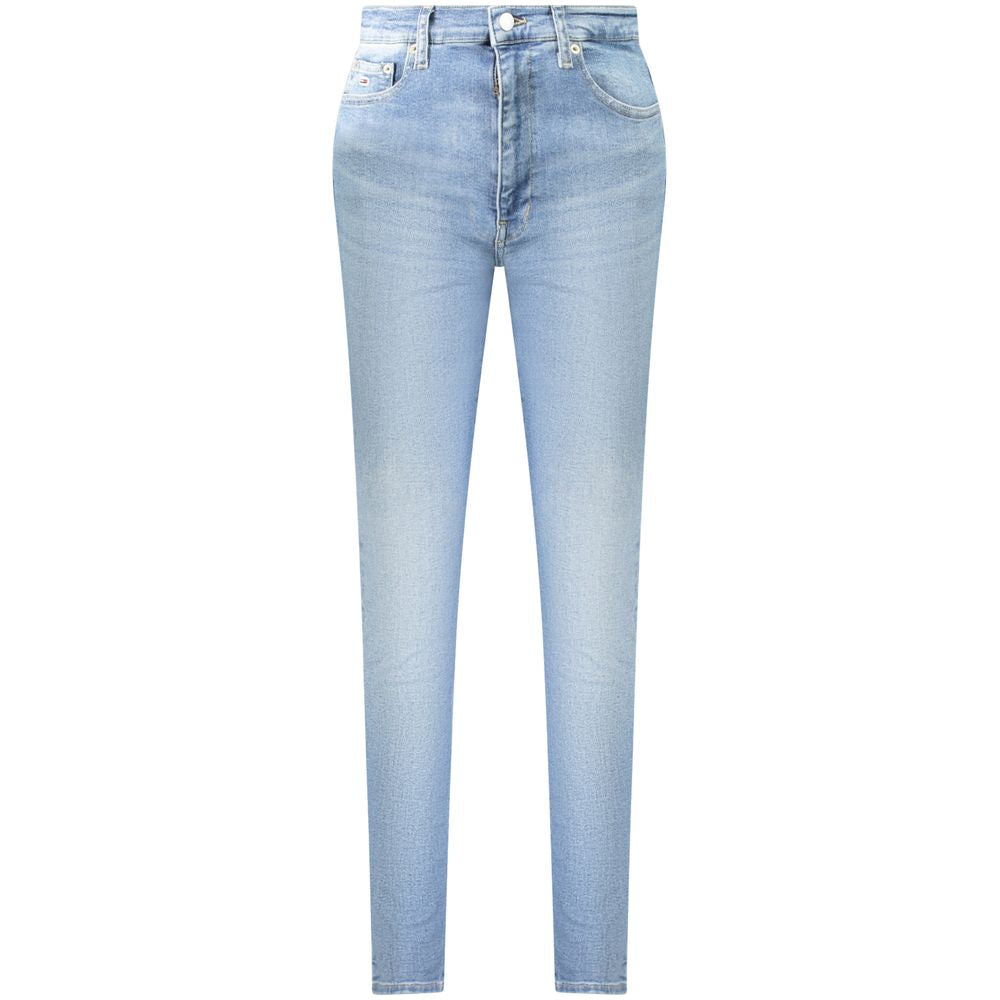 Tommy Hilfiger Blue Cotton Women Jeans Tommy Hilfiger