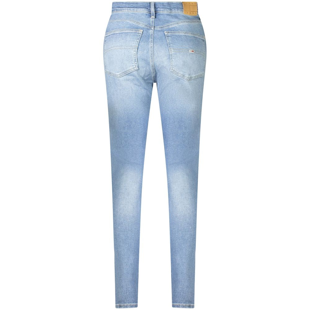 Tommy Hilfiger Blue Cotton Women Jeans Tommy Hilfiger