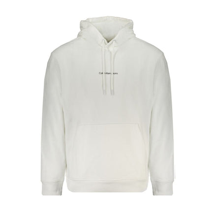 Calvin Klein White Cotton Sweatshirt Calvin Klein