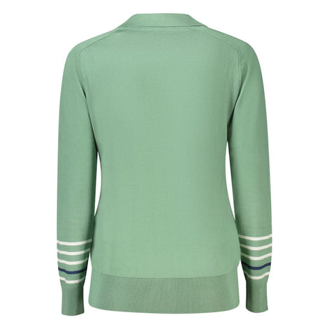 North Sails Green Cotton Women Sweater North Sails