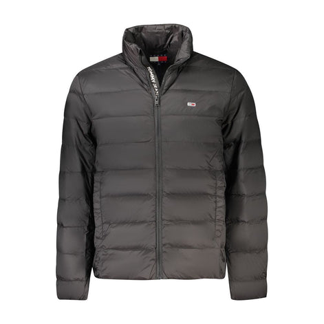 Tommy Hilfiger Black Polyamide Men Jacket Tommy Hilfiger