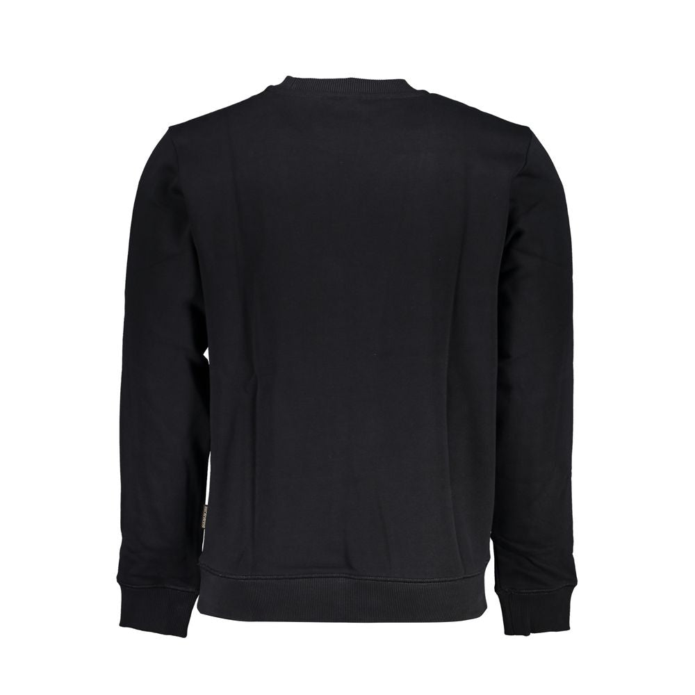 Napapijri Black Cotton Men's Sweatshirt Napapijri