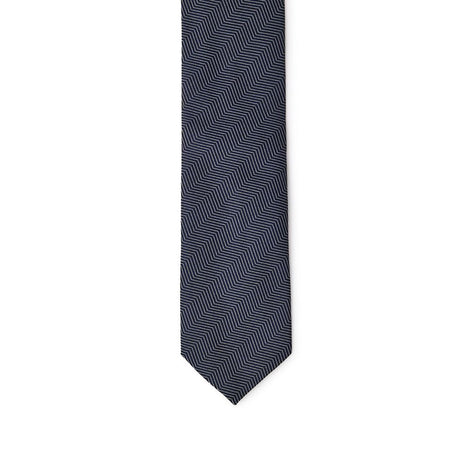 Jil Sander Blue Silk Tie Jil Sander