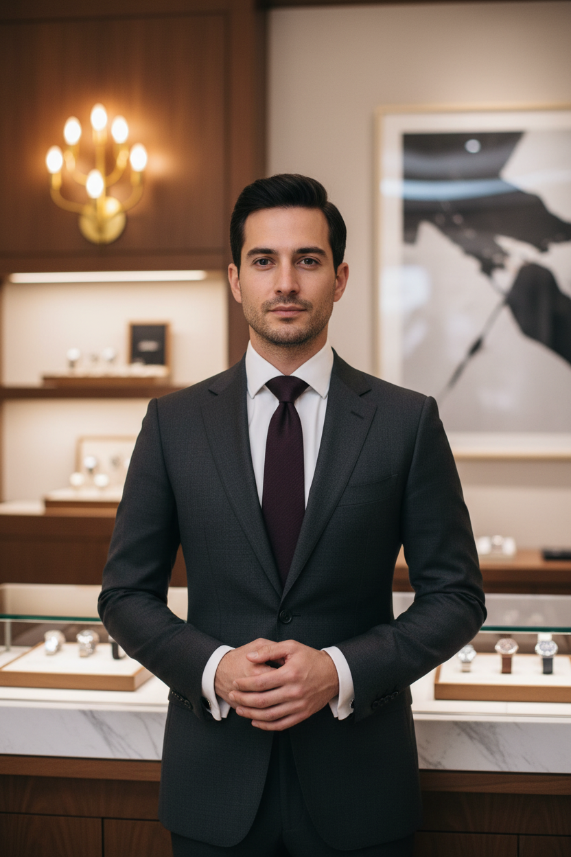 Cravate en laine violette Dolce & Gabbana