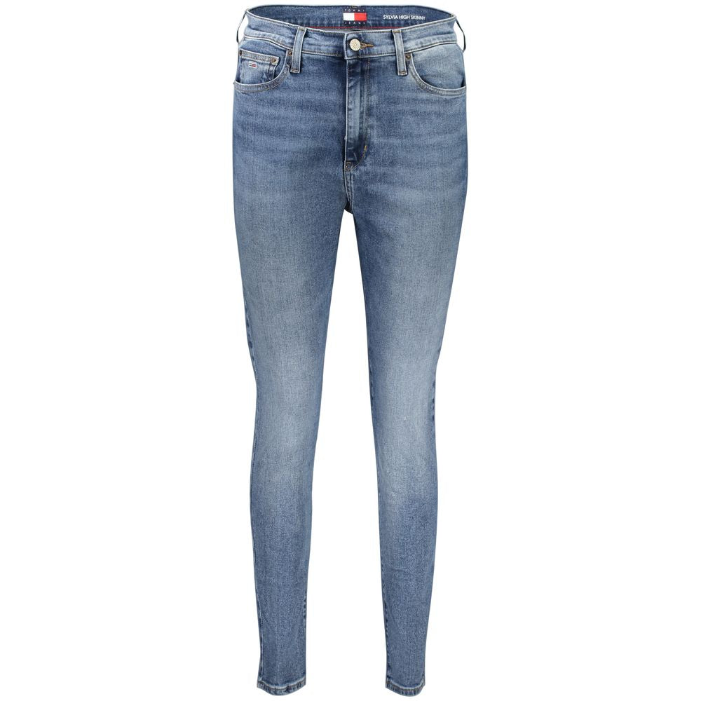 Tommy Hilfiger Blue Cotton Women's Skinny Jean Tommy Hilfiger