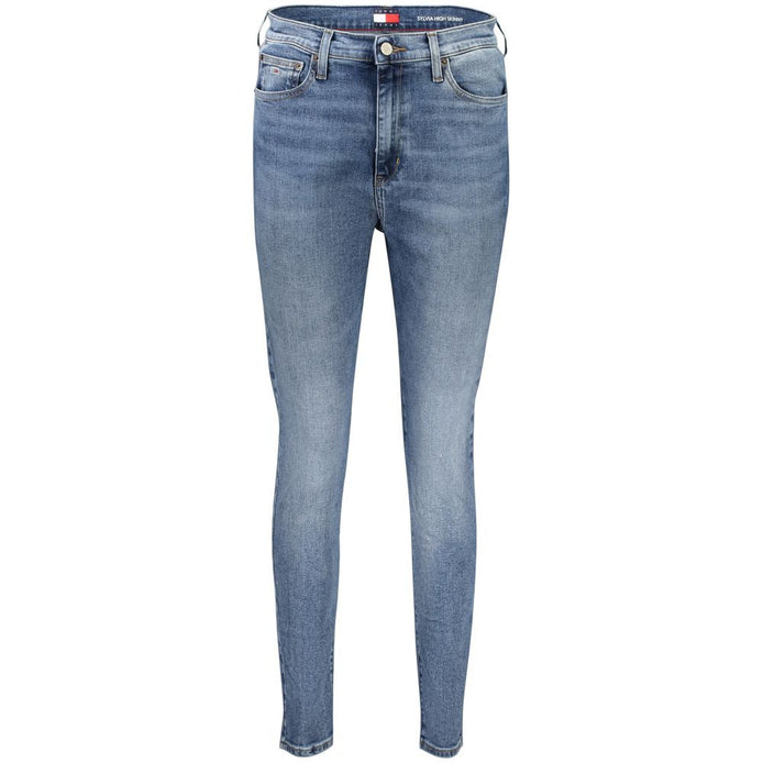 Tommy Hilfiger Blue Cotton Women's Skinny Jean Tommy Hilfiger