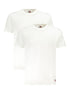 Tommy Hilfiger White Cotton Men Underwear Shirt Tommy Hilfiger