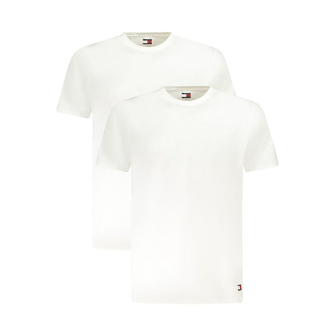 Tommy Hilfiger White Cotton Men Underwear Shirt Tommy Hilfiger