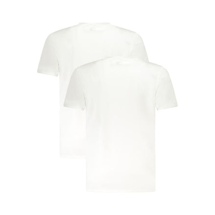 Tommy Hilfiger White Cotton Men Underwear Shirt Tommy Hilfiger