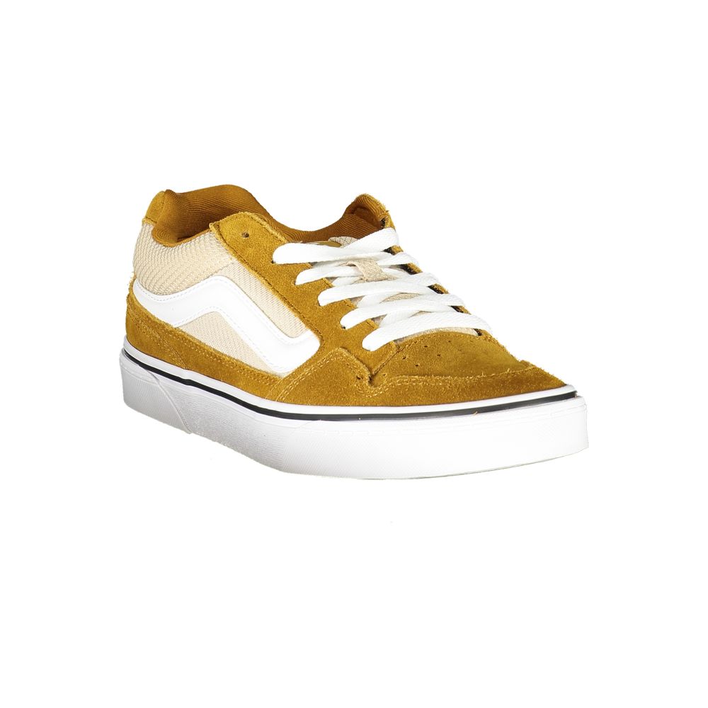Vans Yellow Polyester Athletic Sneakers Vans