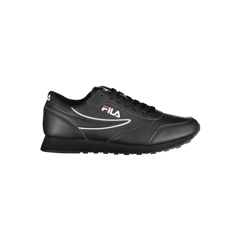 Fila Black Polyethylene Athletic Sneakers Fila