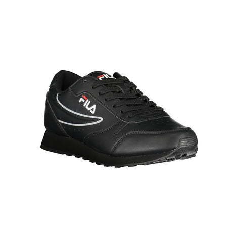 Fila Black Polyethylene Athletic Sneakers Fila