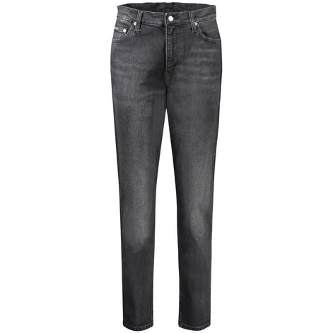 Calvin Klein Nero Cotton Women's Jean Calvin Klein