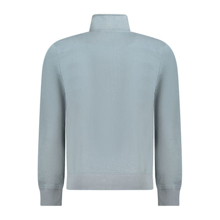 Napapijri Grigio Cotton Men Sweatshirt Napapijri