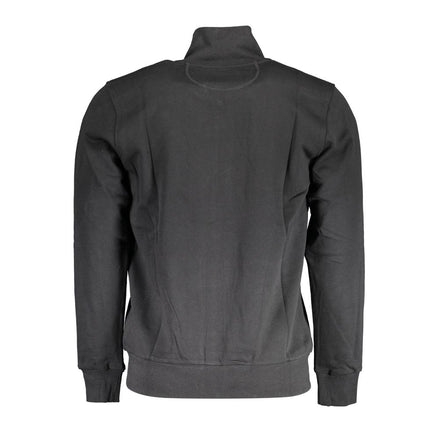La Martina Black Cotton Men's Sweatshirt La Martina