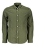 North Sails Green Cotton Men Shirt North Sails