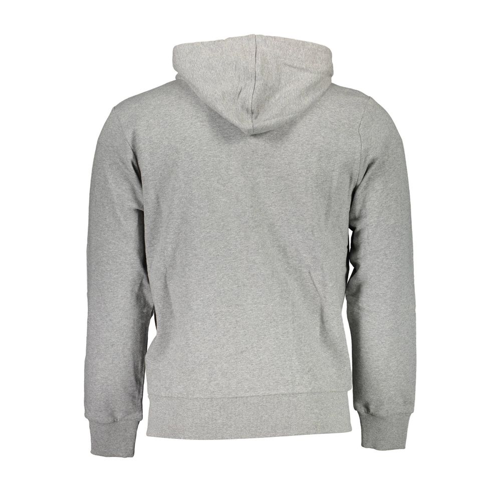 La Martina Grigio Cotton Mens Sweatshirt La Martina