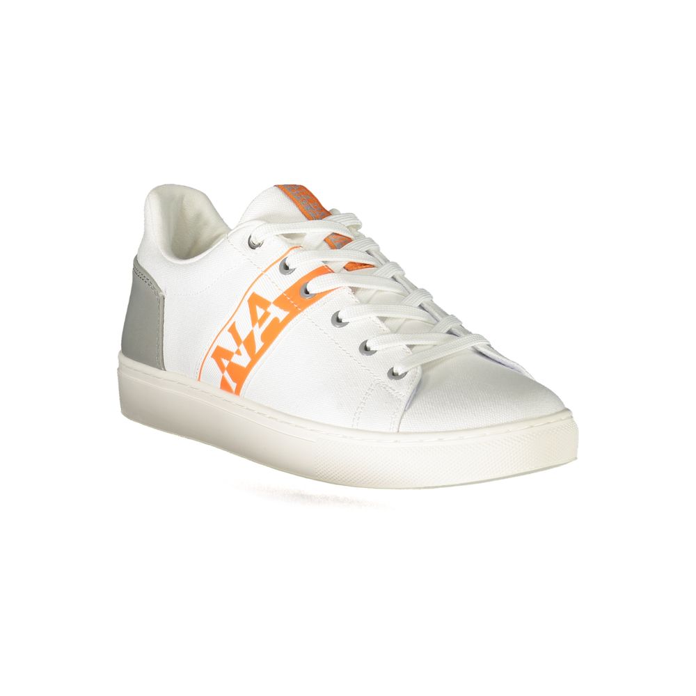 Napapijri White Polyurethane Men Sneaker Napapijri