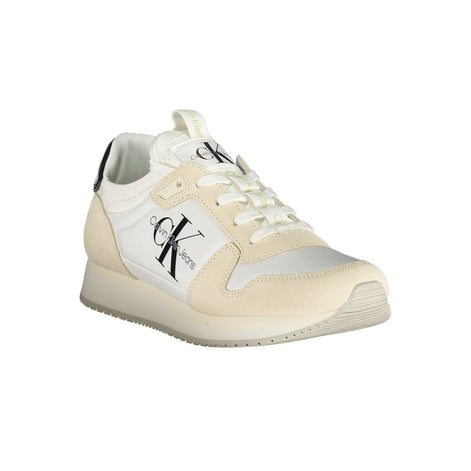 Calvin Klein White Polyester Women Sneaker Calvin Klein