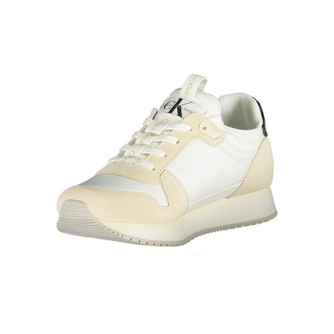 Calvin Klein White Polyester Women Sneaker Calvin Klein