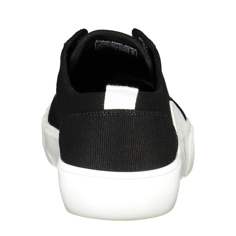 Calvin Klein Black Recycled Material Men Sneaker Calvin Klein
