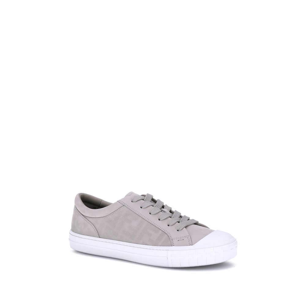 Fendi Beige Rubber Low Top Sneakers Fendi